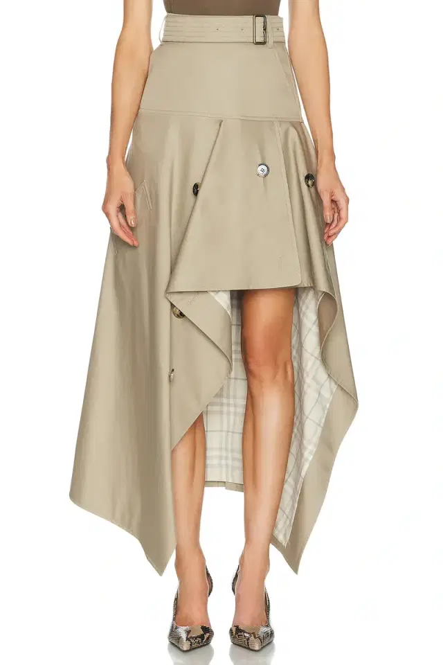 Burberry Heather Long Skirt