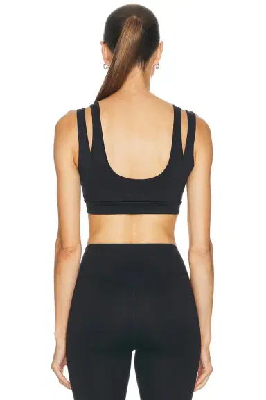 NikeSKIMS Matte Double Strap Scoop Bra | Thumbnail 3