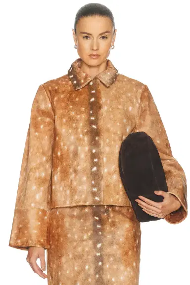 St. Agni Fawn Minimal Jacket | Thumbnail 1
