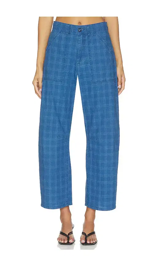 LNA Cross Creek Plaid Pant