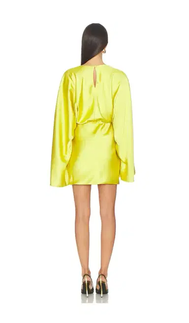 Norma Kamali Reverse Obie Mini Dress | Thumbnail 3