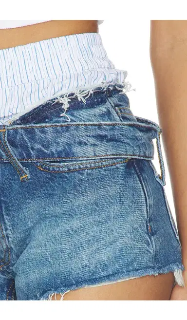 Alexander Wang Pre-styled Short With Boxer | Thumbnail 6 Alexander Wang Pre-styled Short With Boxer | Thumbnail 6