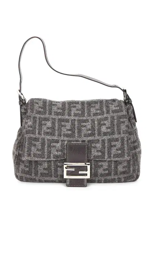 Fendi Zucca Mama Forever Baguette Shoulder Bag