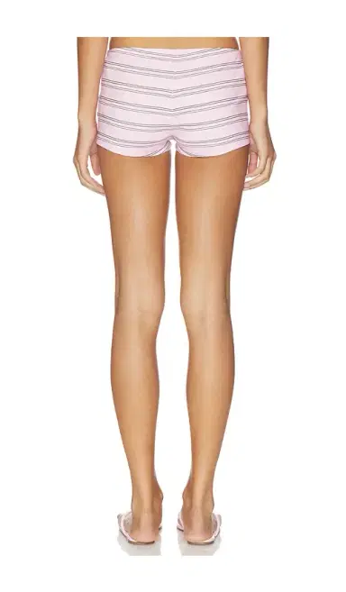 Frankies Bikinis Paulina Cotton Ribbed Short | Thumbnail 4