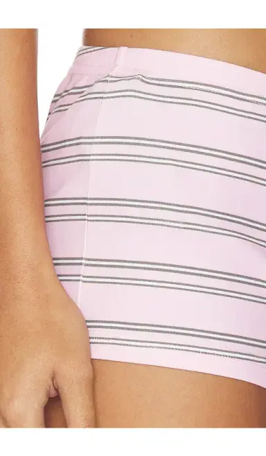 Frankies Bikinis Paulina Cotton Ribbed Short | Thumbnail 6