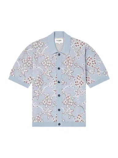 Corridor Trellis Knitted Organic Cotton Shirt - Men | Thumbnail 1 Corridor Trellis Knitted Organic Cotton Shirt - Men | Thumbnail 1
