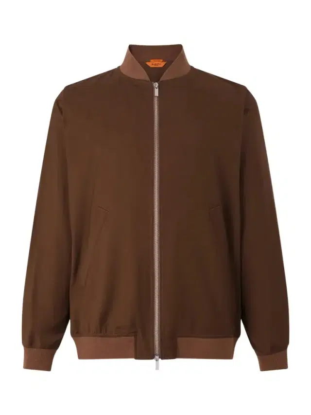 Barena Gabier Virgin Wool Bomber Jacket - Men
