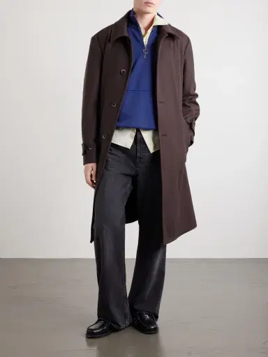 Barena Belted Wool-Blend Coat - Men | Thumbnail 2 Barena Belted Wool-Blend Coat - Men | Thumbnail 2