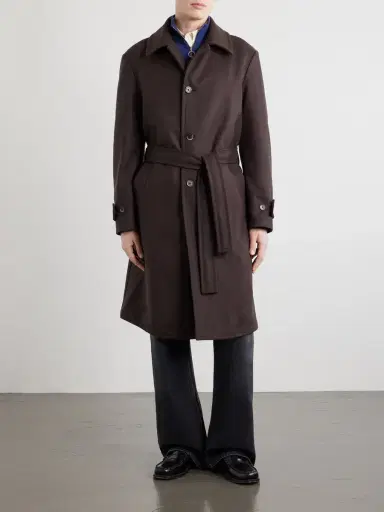 Barena Belted Wool-Blend Coat - Men | Thumbnail 3 Barena Belted Wool-Blend Coat - Men | Thumbnail 3