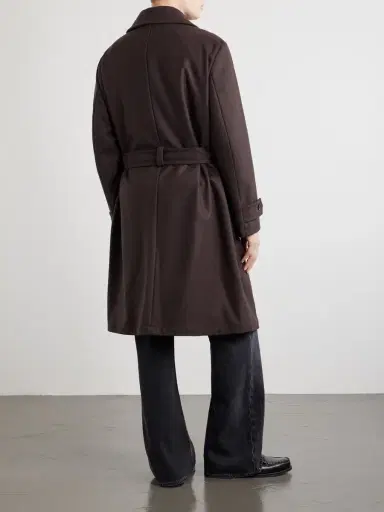 Barena Belted Wool-Blend Coat - Men | Thumbnail 4 Barena Belted Wool-Blend Coat - Men | Thumbnail 4
