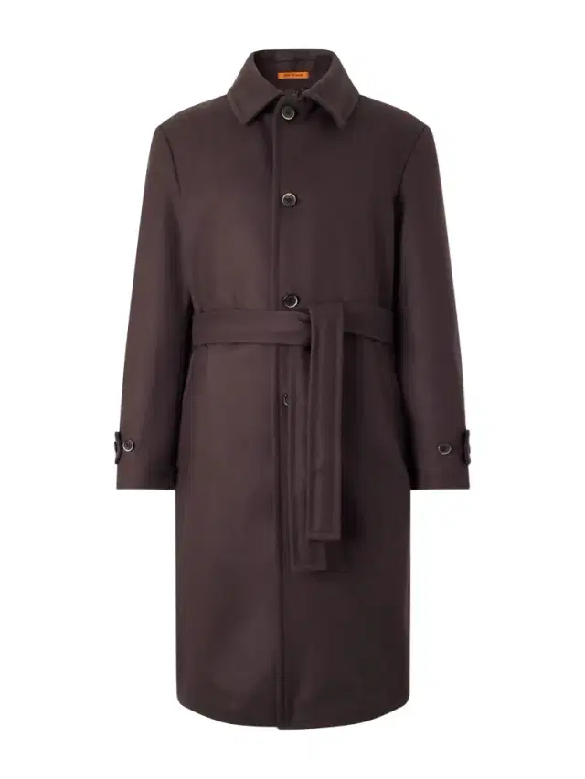 Barena Belted Wool-Blend Coat - Men