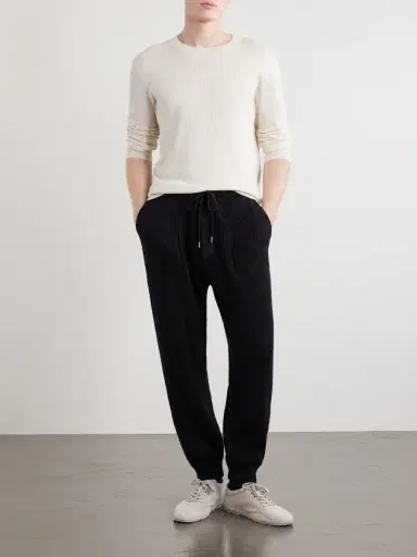 Brunello Cucinelli Cashmere Drawstring Sweatpants - Men | Thumbnail 2 Brunello Cucinelli Cashmere Drawstring Sweatpants - Men | Thumbnail 2