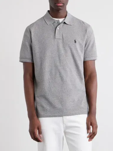 Polo Ralph Lauren Logo-Embroidered Cotton-Piqué Polo Shirt - Men | Thumbnail 3