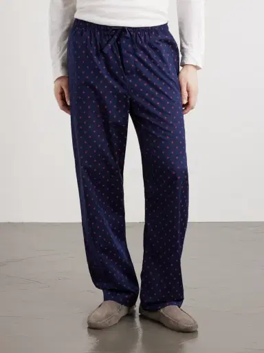 Derek Rose Nelson 109 Printed Cotton Pyjama Trousers - Men | Thumbnail 3 Derek Rose Nelson 109 Printed Cotton Pyjama Trousers - Men | Thumbnail 3