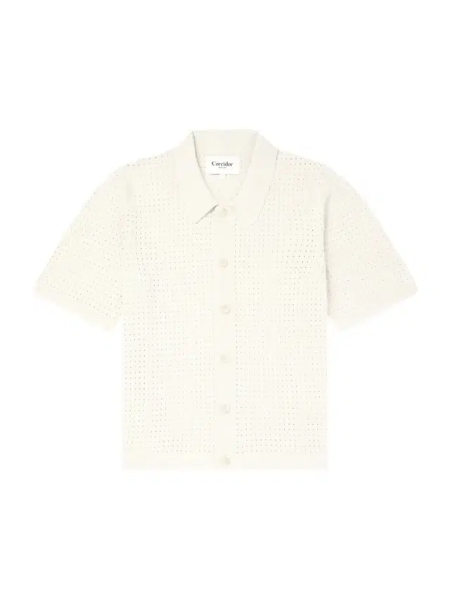 Corridor Pointelle-Knit Organic Cotton Shirt - Men