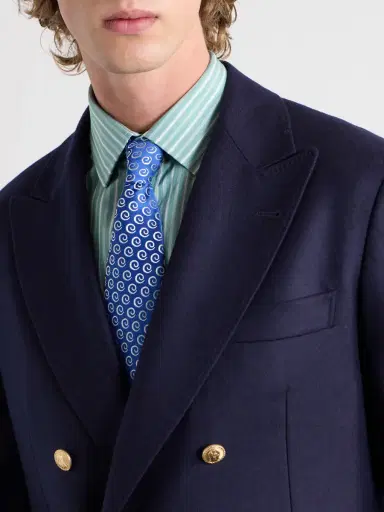 Charvet 8.5cm Silk-Jacquard Tie - Men | Thumbnail 3