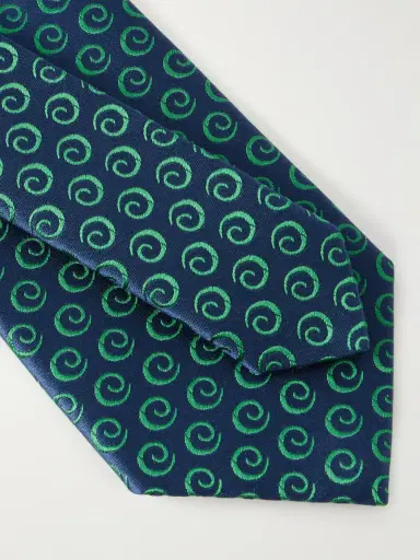 Charvet 8.5cm Silk-Jacquard Tie - Men | Thumbnail 4 Charvet 8.5cm Silk-Jacquard Tie - Men | Thumbnail 4
