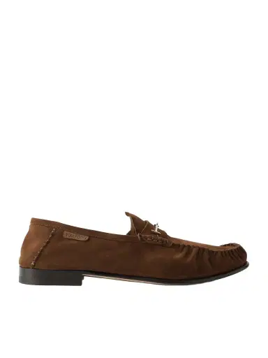 Tom Ford Ripley Embellished Suede Loafers - Men | Thumbnail 1 Tom Ford Ripley Embellished Suede Loafers - Men | Thumbnail 1