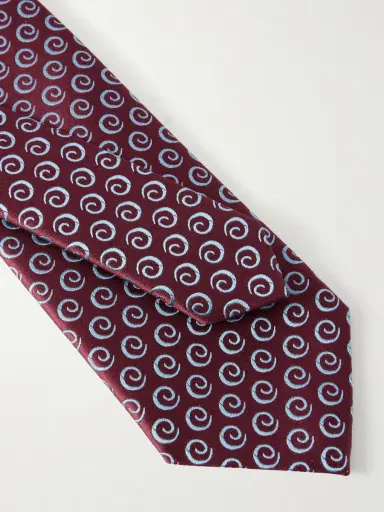Charvet 8.5cm Silk-Jacquard Tie - Men | Thumbnail 4 Charvet 8.5cm Silk-Jacquard Tie - Men | Thumbnail 4