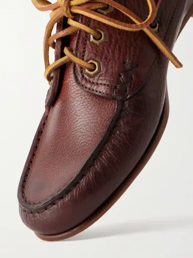Yuketen Italian Hex Eye Leather Boat Shoes - Men | Thumbnail 5 Yuketen Italian Hex Eye Leather Boat Shoes - Men | Thumbnail 5