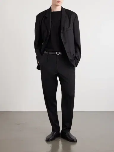 Barena Straight-Leg Pleated Wool-Blend Gabardine Trousers - Men | Thumbnail 2