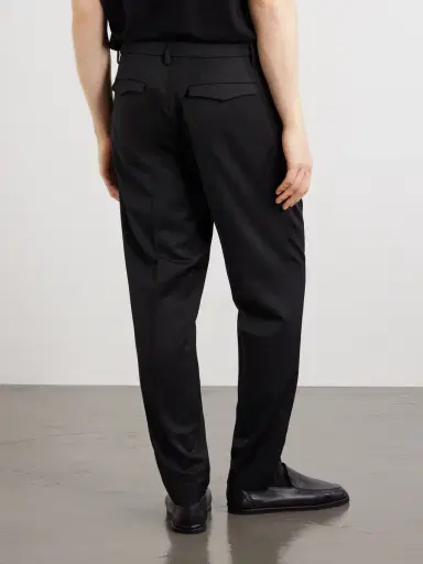 Barena Straight-Leg Pleated Wool-Blend Gabardine Trousers - Men | Thumbnail 4