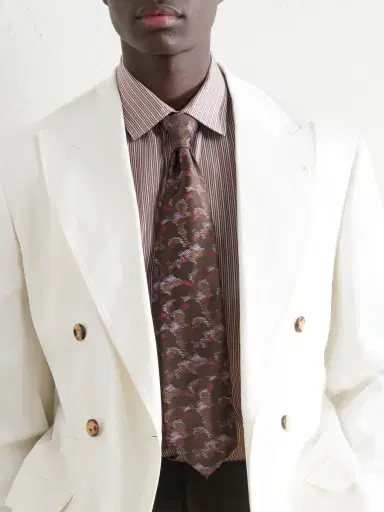 Charvet 8.5cm Silk-Jacquard Tie - Men | Thumbnail 2