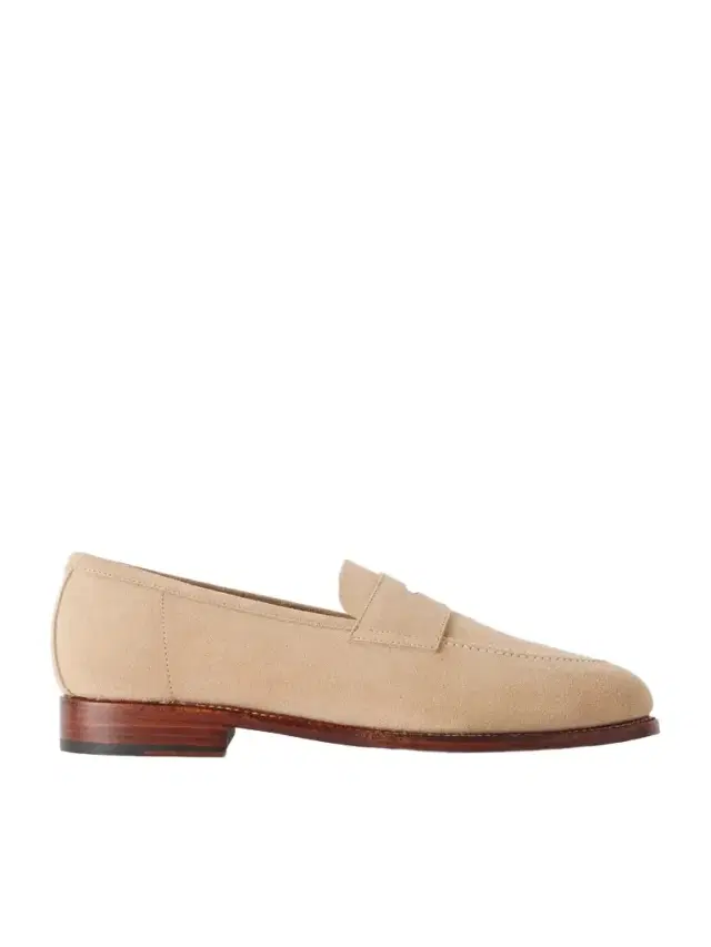 Suede Penny Loafers - Men
