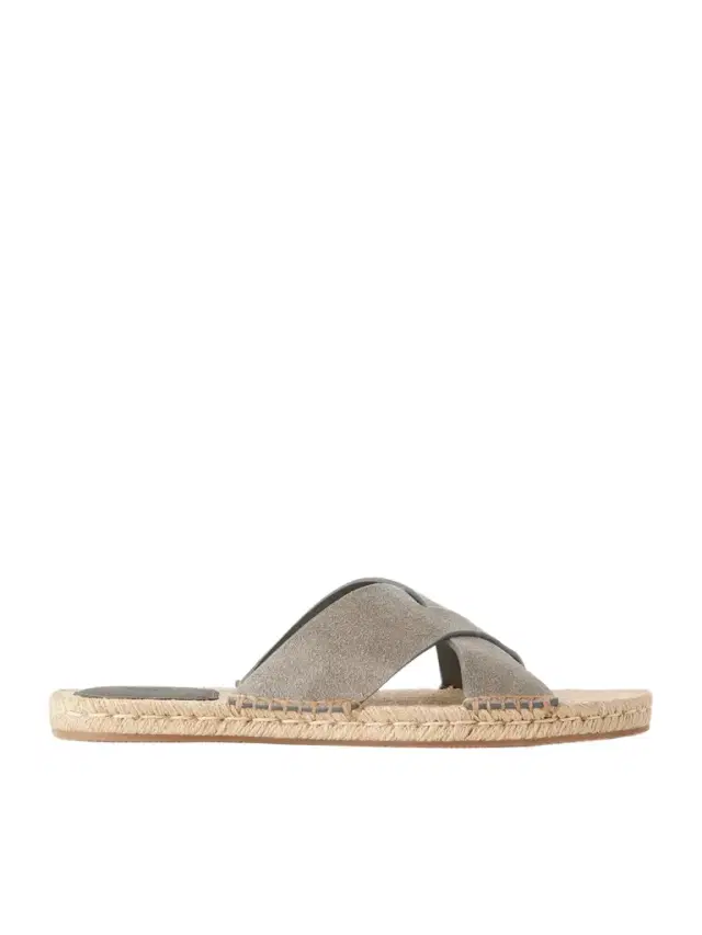 Zegna Panarea Suede Sandals - Men