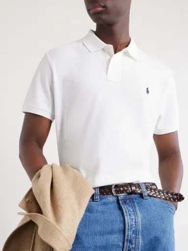 Polo Ralph Lauren Logo-Embroidered Cotton-Piqué Polo Shirt - Men | Thumbnail 5 Polo Ralph Lauren Logo-Embroidered Cotton-Piqué Polo Shirt - Men | Thumbnail 5