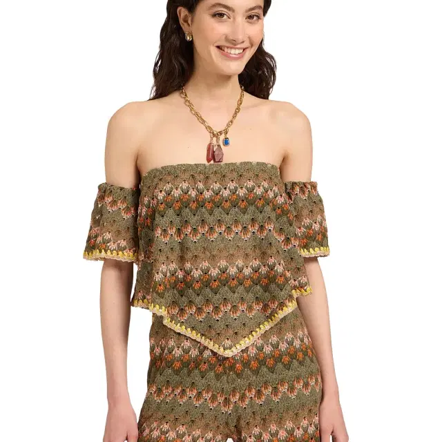 La Double J Sand Dollar Top