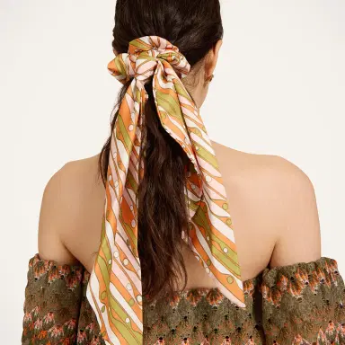 La DoubleJ Bow Scrunchie | Thumbnail 1