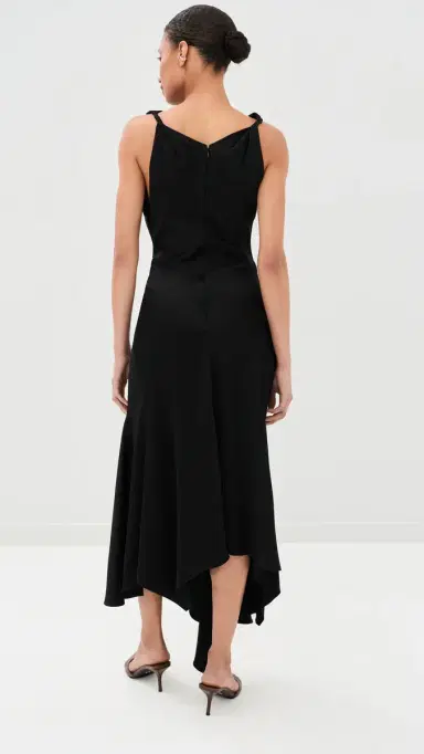 Victoria Beckham Posy Midi Dress | Thumbnail 3