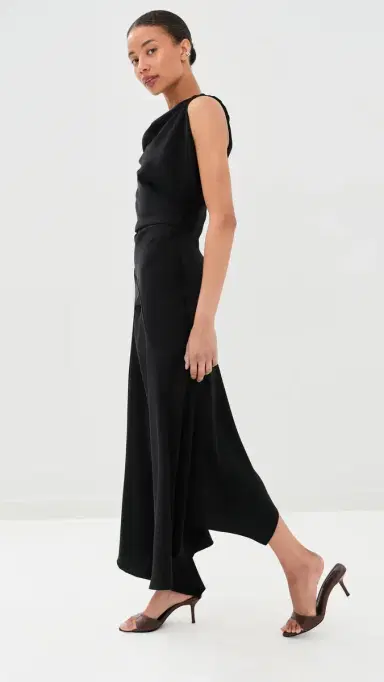 Victoria Beckham Posy Midi Dress | Thumbnail 4