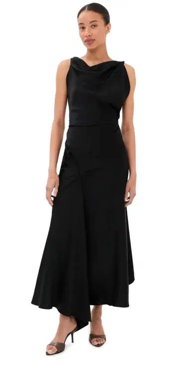 Victoria Beckham Posy Midi Dress | Thumbnail 1