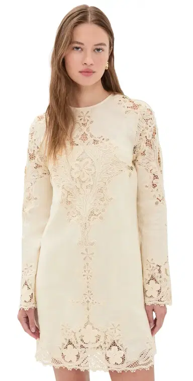 Ulla Johnson Camie Linen Mini Dress | Thumbnail 1