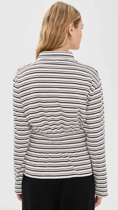 Baum und Pferdgarten Josefin Tee Coffee Bean Stripe M | Thumbnail 3 Baum und Pferdgarten Josefin Tee Coffee Bean Stripe M | Thumbnail 3