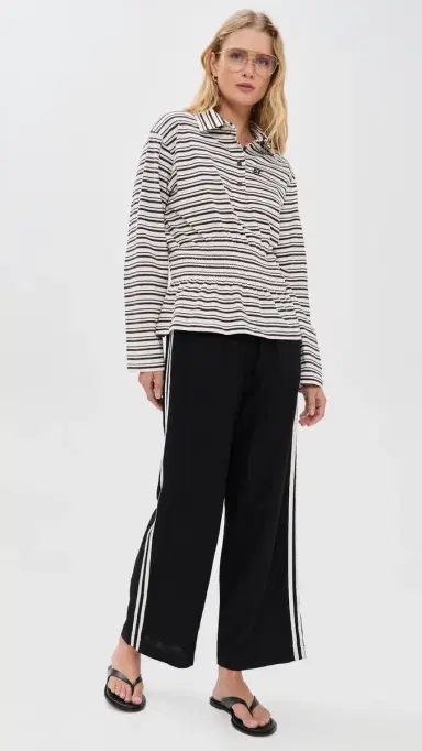 Baum und Pferdgarten Josefin Tee Coffee Bean Stripe M | Thumbnail 5 Baum und Pferdgarten Josefin Tee Coffee Bean Stripe M | Thumbnail 5