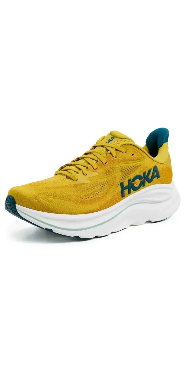 HOKA Clifton  Sneakers Yellow Gold/Tidal Wave