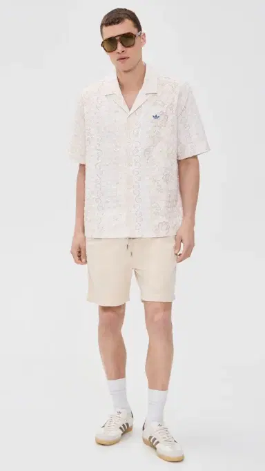 Adidas Printed Seersucker Resort Shirt | Thumbnail 5 Adidas Printed Seersucker Resort Shirt | Thumbnail 5