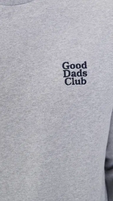Far Afield Good Dads Club Embroidered Sweatshirt Grey arl | Thumbnail 6 Far Afield Good Dads Club Embroidered Sweatshirt Grey arl | Thumbnail 6