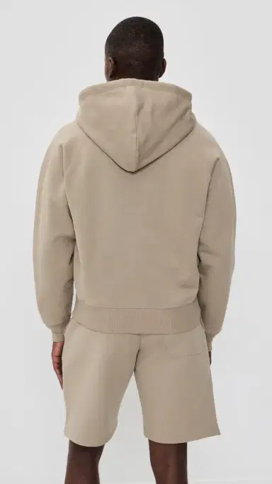 AMI ADC Zip Hoodie Beige Taupe S | Thumbnail 3