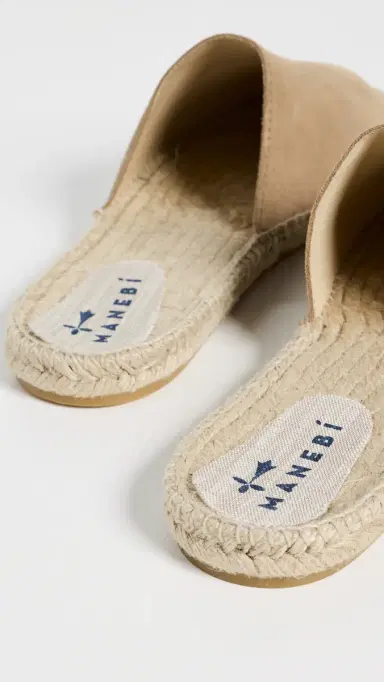 MANEBI Suede Chunky Mules | Thumbnail 3 MANEBI Suede Chunky Mules | Thumbnail 3