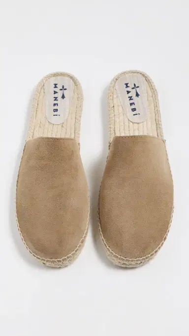 MANEBI Suede Chunky Mules | Thumbnail 4 MANEBI Suede Chunky Mules | Thumbnail 4