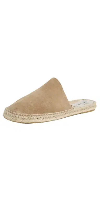 MANEBI Suede Chunky Mules | Thumbnail 1 MANEBI Suede Chunky Mules | Thumbnail 1