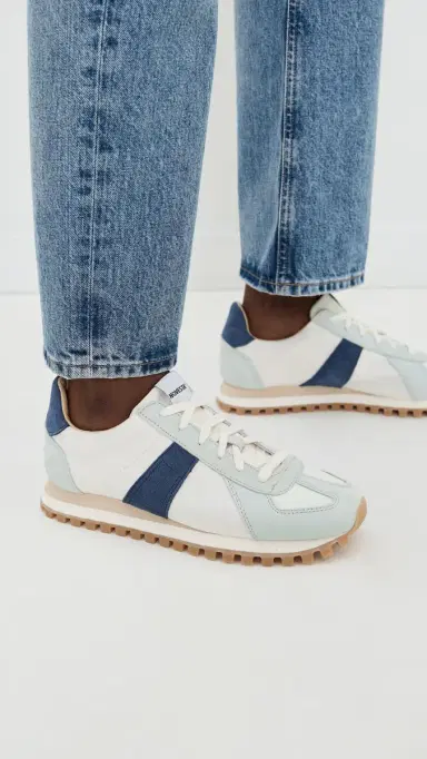 Novesta GAT Trail Sneakers White/Navy | Thumbnail 3