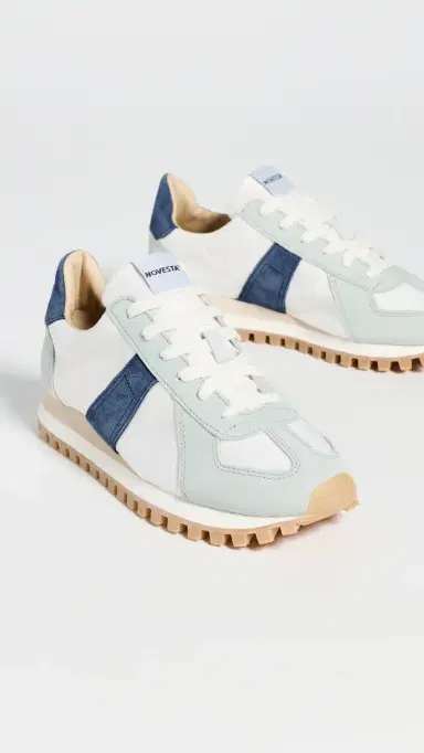 Novesta GAT Trail Sneakers White/Navy | Thumbnail 5