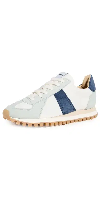 Novesta GAT Trail Sneakers White/Navy | Thumbnail 1