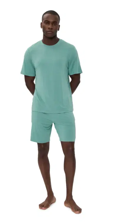 Eberjey Henry Modal Short Pajamas et eagrass | Thumbnail 1