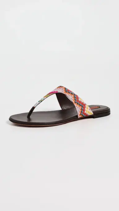 Missoni Lilian Raschel Sandals | Thumbnail 2 Missoni Lilian Raschel Sandals | Thumbnail 2